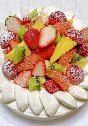 フルーツいっぱい♡ショートケーキ♡-レシピのメイン写真