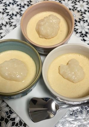 腸活プリン~なんちゃってみりん粕ソース-レシピのメイン写真