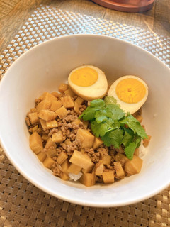 ルーローハン的タケノコ丼-レシピのメイン写真