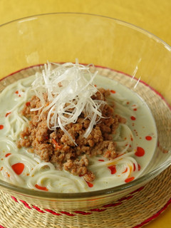 豆乳青汁担々麺-レシピのメイン写真