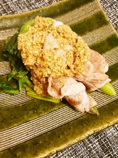 豚とホウレン草の胡麻和え-レシピのメイン写真