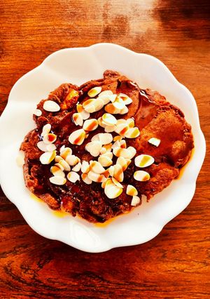 ココアバナナパンケーキ-レシピのメイン写真