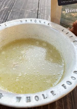 犬の手づくりご飯：健康的なクレンズスープ-レシピのメイン写真