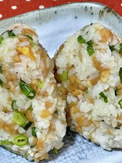天かすおにぎり-レシピのメイン写真