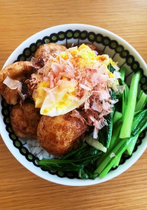 栄養満点♡ふわふわ卵のたこ焼き丼♡-レシピのメイン写真