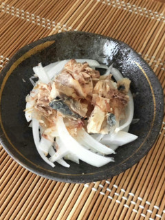 新玉ねぎとサバ缶で簡単サラダ♪-レシピのメイン写真