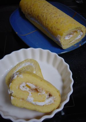 柚子入りロールケーキ②-レシピのメイン写真