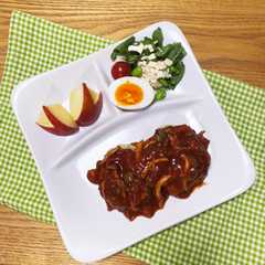 ヘルシーで咀嚼楽しめる！豆腐ハンバーグ！-レシピのメイン写真