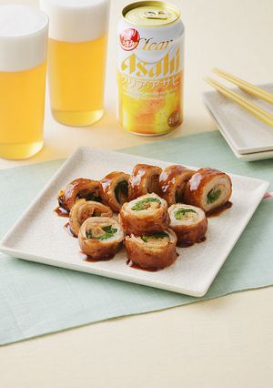そのまま巻くだけ！ニラ巻き豚キムチ-レシピのメイン写真