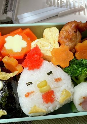 【お弁当の彩りに】型抜き人参-レシピのメイン写真