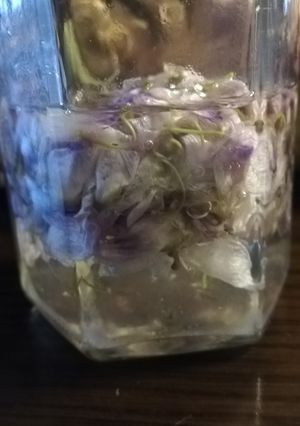 藤の花の酒シロップ煮-レシピのメイン写真