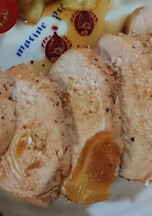 鶏むね肉のサラダチキン風-レシピのメイン写真