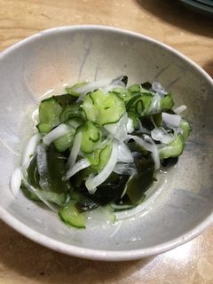 三陸産塩蔵わかめの酢の物-レシピのメイン写真