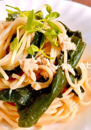 パパッと簡単☆冷製和風パスタ-レシピのメイン写真