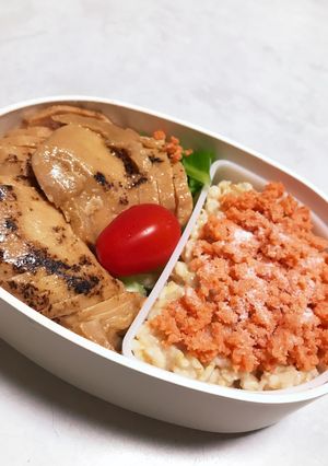 鮭オートミール弁当　4/22 金-レシピのメイン写真