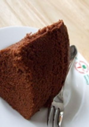 チョコレートシフォンケーキ(17cm)-レシピのメイン写真