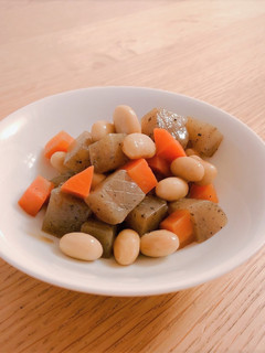 常備菜に*大豆とこんにゃくの煮物-レシピのメイン写真