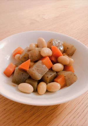 常備菜に＊大豆とこんにゃくの煮物-レシピのメイン写真