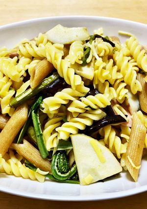 たけのこと山菜のパスタ-レシピのメイン写真