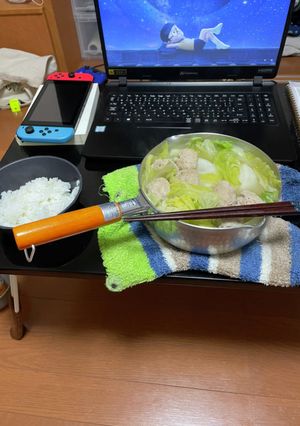 春キャベツと大根の鶏団子鍋-レシピのメイン写真