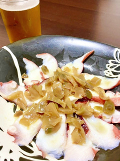 3分でおつまみ♪タコザーサイ-レシピのメイン写真