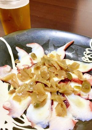 3分でおつまみ♪タコザーサイ-レシピのメイン写真