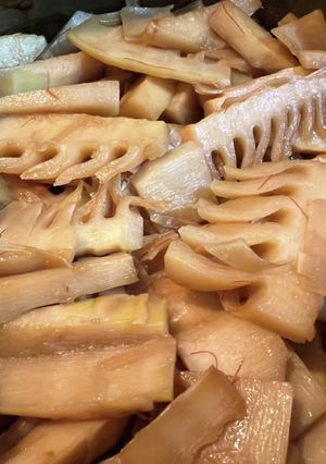 圧力鍋で作る　生のタケノコから　メンマ！-レシピのメイン写真