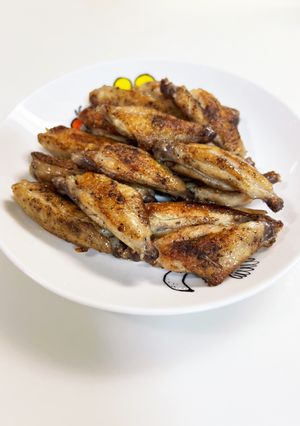 手羽中のブラックペッパー塩焼き-レシピのメイン写真