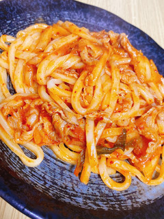 簡単で美味い☆豚キムチ焼きうどん-レシピのメイン写真