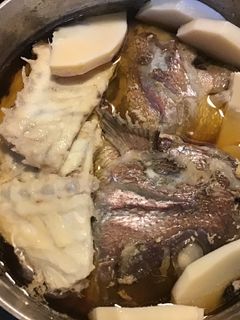 筍と鯛のあら煮-レシピのメイン写真