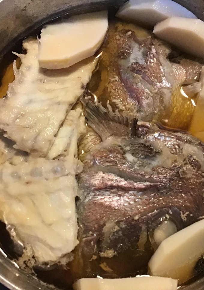 筍と鯛のあら煮-レシピのメイン写真
