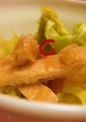 キャベツとうすあげの煮物-レシピのメイン写真