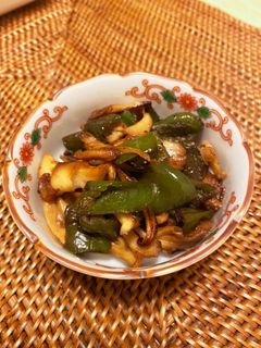 簡単!舞茸とピーマンのバター醤油炒め-レシピのメイン写真
