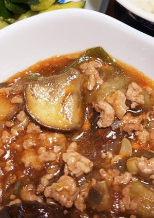 ピーマンも入った 揚げない 麻婆茄子-レシピのメイン写真