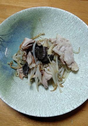 梅豚（簡単・ダイエット）-レシピのメイン写真