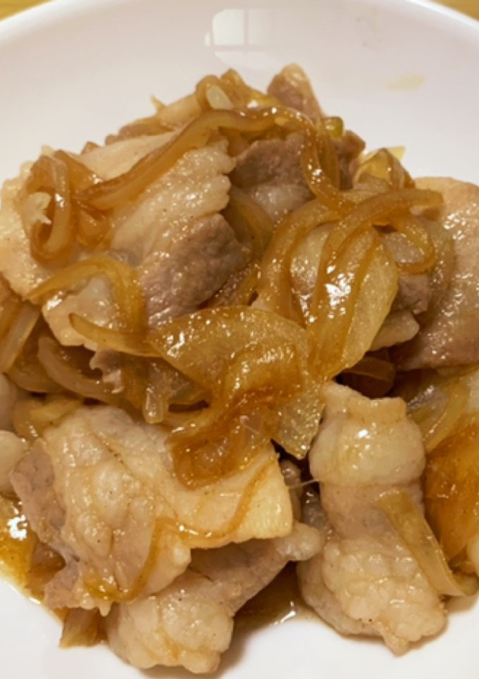 焼肉のタレで出来る　豚玉炒め-レシピのメイン写真