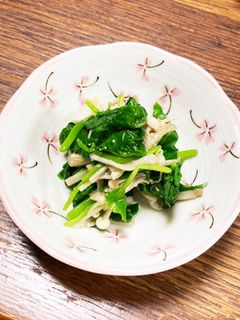みつ葉とえのき茸の和え物-レシピのメイン写真
