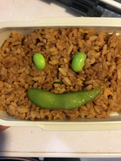 枝豆でかわいく!枝豆アート♪-レシピのメイン写真