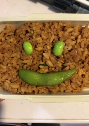 枝豆でかわいく！枝豆アート♪-レシピのメイン写真
