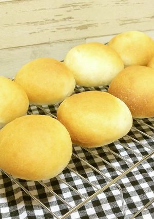 HB♪牛乳アレルギー☆孫の丸パン-レシピのメイン写真