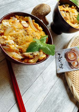 ふわとろ!椎茸カツ丼-レシピのメイン写真