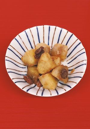 さつまいもとレーズンのメープル風味-レシピのメイン写真