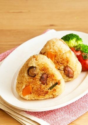 釜めし焼きおにぎり-レシピのメイン写真