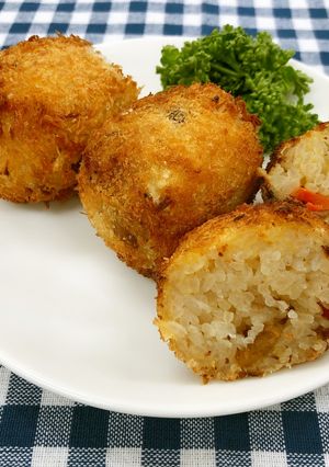 釜めしライスコロッケ-レシピのメイン写真