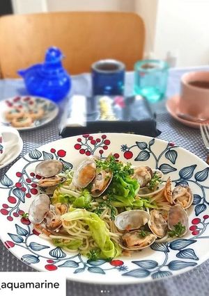アサリパスタ風温麺-レシピのメイン写真