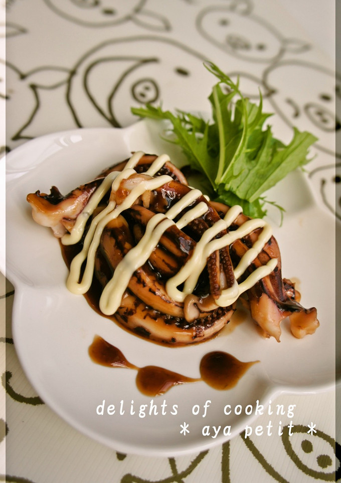 ♢　イカげその照り焼きマヨネーズ　♢-レシピのメイン写真