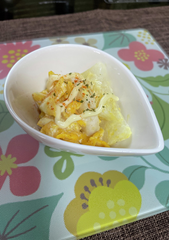 ☆長芋と炒り卵の和え物☆-レシピのメイン写真