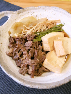 フライパンで作るすき焼き-レシピのメイン写真