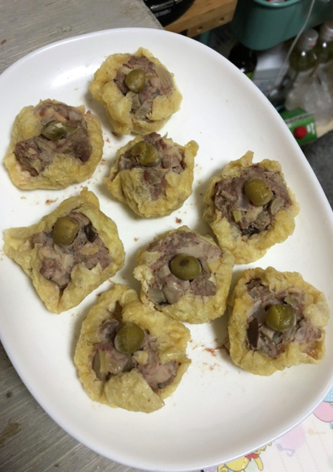 油揚げの皮で焼売-レシピのメイン写真