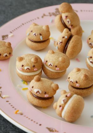 デコクッキー。くまバーチ・ディ・ダーマ-レシピのメイン写真